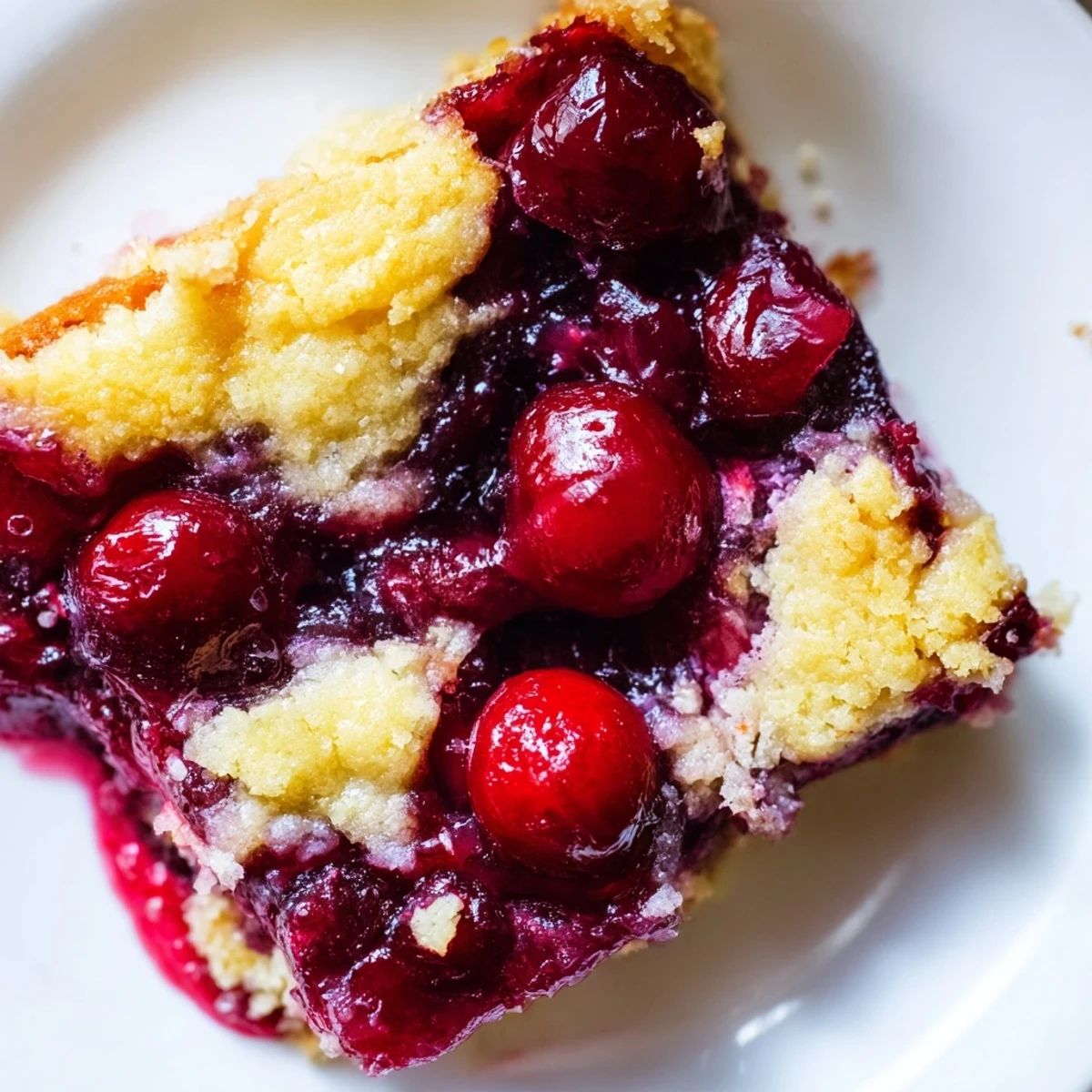 Dump Cake Fruit Layers