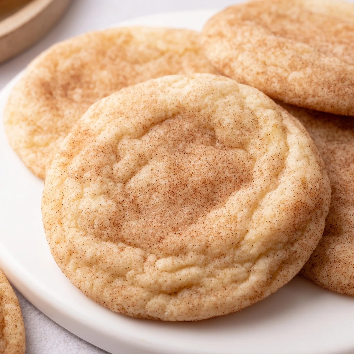 Golden-brown Snickerdoodles, fresh from the oven, ready to be enjoyed with a cup of coffee.