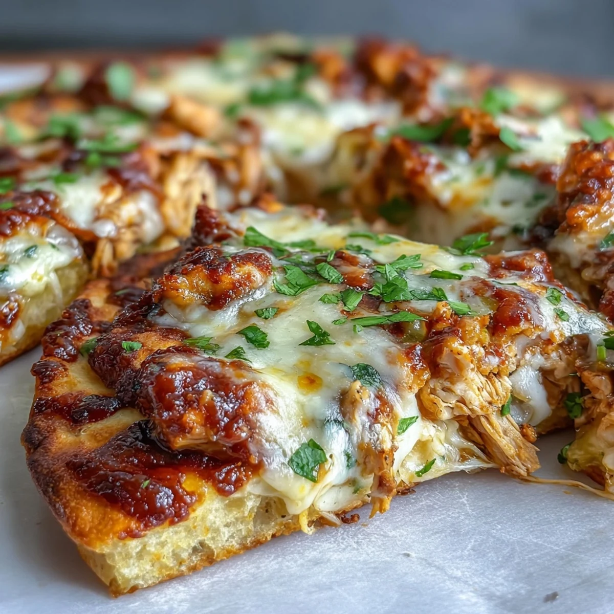 Sizzling Garlic Naan Chicken Enchilada Pizzas with red onion slices and lime wedges, perfect for a fun Indian-Mexican fusion meal.