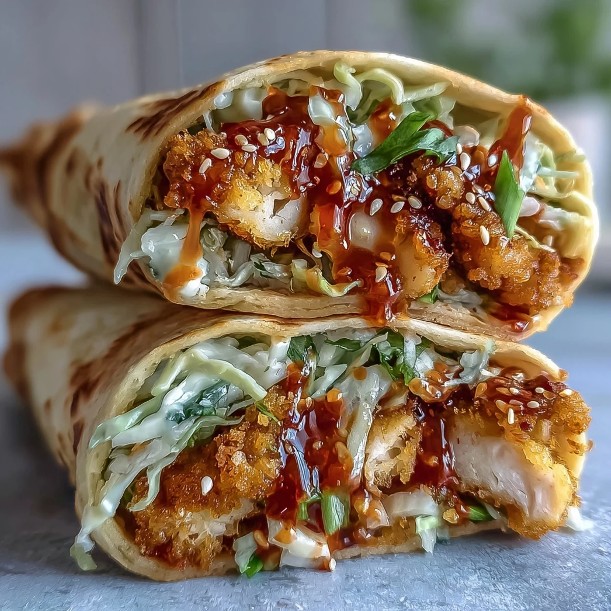 Crispy KFC Turkey Snack Wraps stuffed with crunchy slaw and creamy ranch are served warm in soft tortillas for a handheld meal.