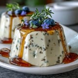 Honey Lavender Panna Cotta