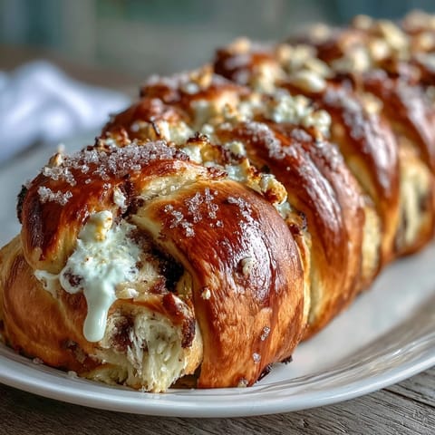 King Cake Braid Lemon Filling