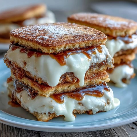Milk Cookie Sandwich Delight
