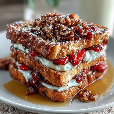 Spring Brunch Strawberry Toast