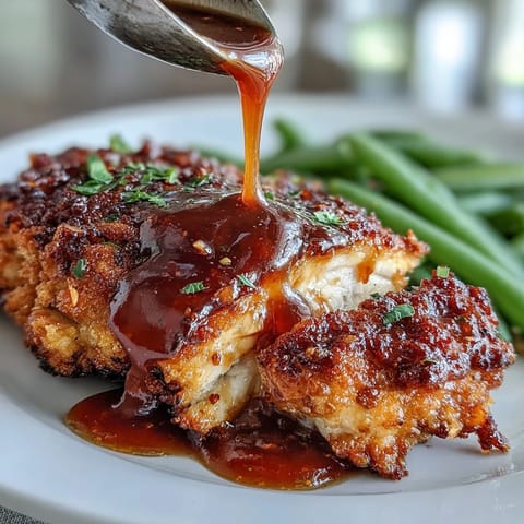 Honey Mustard Chicken Green Beans