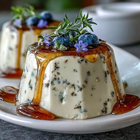 Honey Lavender Panna Cotta