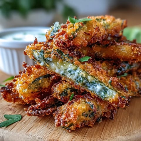 Dipped air fryer pickle fries, perfectly seasoned, ready for zesty mayo.