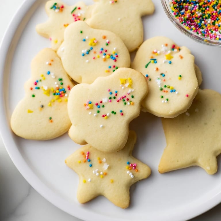 Warm, buttery sugar cookies cooling on a wire rack, perfect for celebrating any occasion.